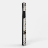 französisches botanisches Rotkehlchen der Case-Mate iPhone Hülle (Hinten/Rechts)