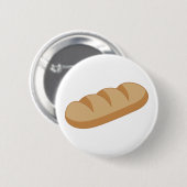 Französisches Brot Button (Vorne & Hinten)