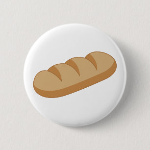 Französisches Brot Button