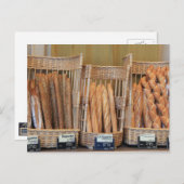 Französisches Brot durch ProvenceProvence Postkarte (Vorne/Hinten)