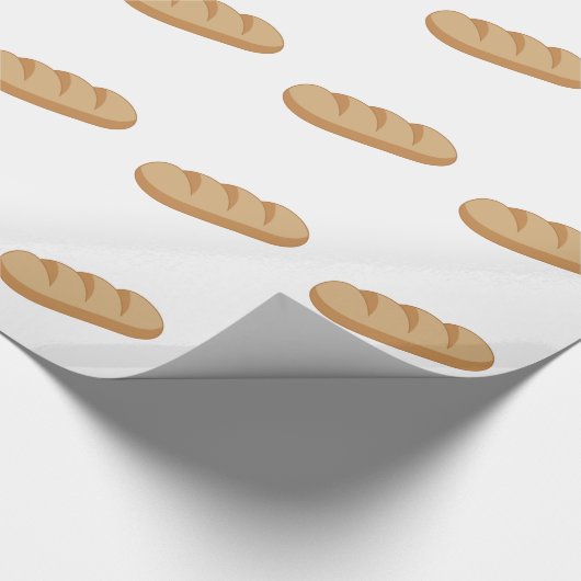 Französisches Brot Geschenkpapier (Ecke)