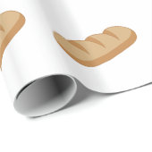 Französisches Brot Geschenkpapier (Rolleneckpunkt)