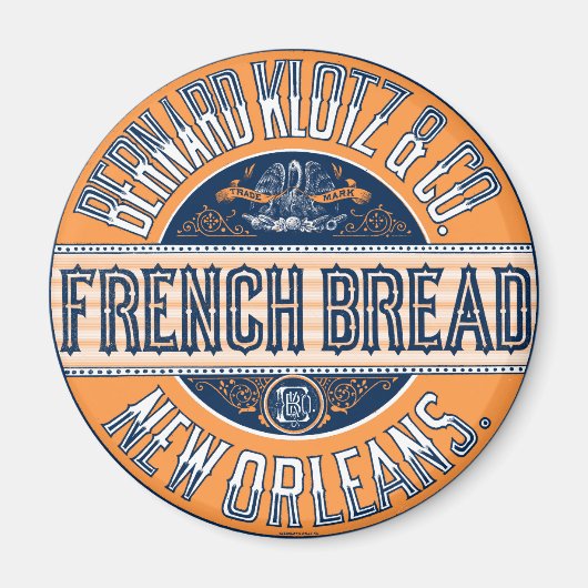 französisches Brot Magnet (Vorne)