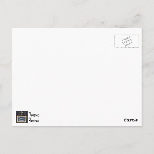 Französisches Brot von ProvenceProvence Postkarte (Rückseite)