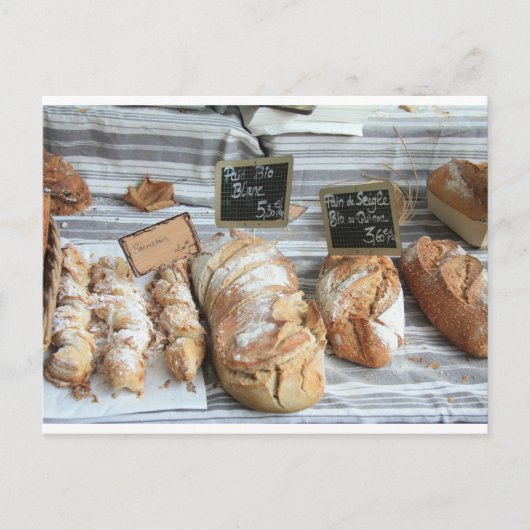 Französisches Brot von ProvenceProvence Postkarte (Vorderseite)