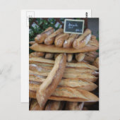 Französisches Brot von ProvenceProvence Postkarte (Vorne/Hinten)