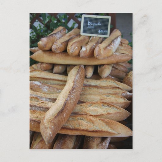 Französisches Brot von ProvenceProvence Postkarte (Vorderseite)