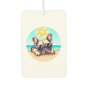 Französisches Bulldog-Geschenk Autolufterfrischer