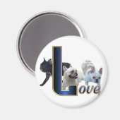 Französisches Bulldog-Geschenk Magnet (Vorderseite/Rückseite)
