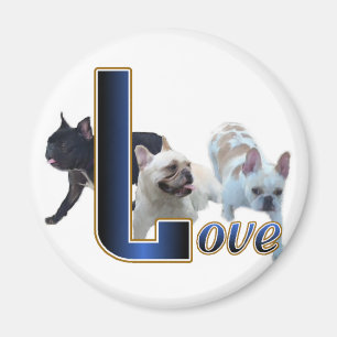 Französisches Bulldog-Geschenk Magnet