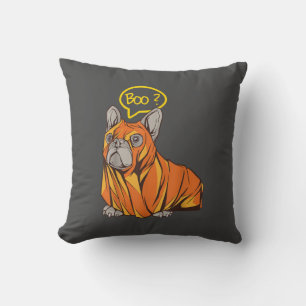 Französisches Bulldog Halloween-Shirt für französi Kissen