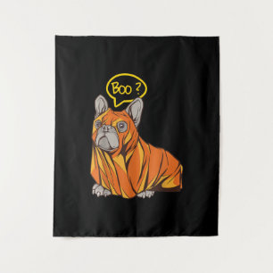 Französisches Bulldog Halloween-Shirt für französi Wandteppich