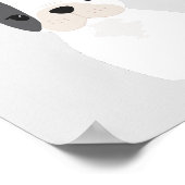 Französisches Bulldog Puppy Kinderzimmer & Kids Ro Poster (Ecke)