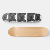 Französisches Bulldog-Skateboard Skateboard (Horizontal)