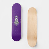 Französisches Bulldog-Skateboard Skateboard (Vorderseite)