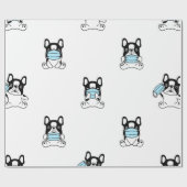 FRANZÖSISCHES BULLDOG-WETTBEWERTpapier Geschenkpapier (Flach)