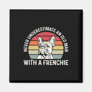 Französisches Bulldog-Zitat für einen französische Magnet