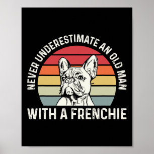 Französisches Bulldog-Zitat für einen französische Poster