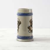 Französisches Bulldogge-Design auf 22 oz Tasse (Mittel)