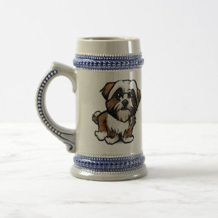Französisches Bulldogge-Design auf 22 oz Tasse