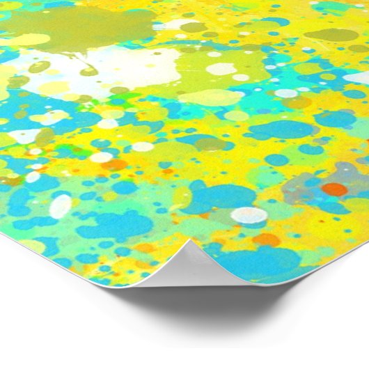 Französisches Bulldogge-Poster Poster (Ecke)