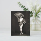 Französisches Button Anfang der 1900er Jahre auf Postkarte (Stehend Vorderseite)