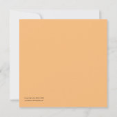 Französisches Café Flat Card (Rückseite)