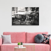 Französisches Café Leinwanddruck (Insitu (Wohnzimmer))