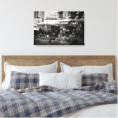 Französisches Café Leinwanddruck (Insitu (Schlafzimmer))