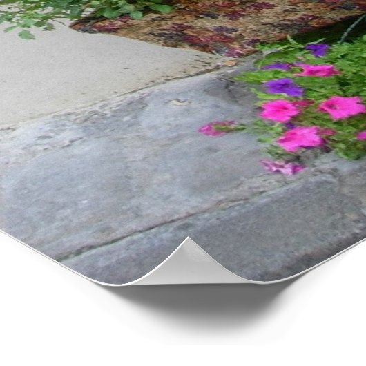 Französisches Café Poster (Ecke)