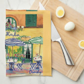 Französisches Café-Tuch Küchentuch (Viertel Falte)