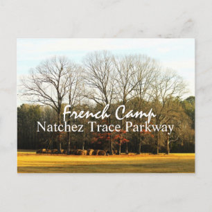 Französisches Camp - Natchez Trace Postkarte