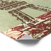 Französisches Collage Poster (Ecke)