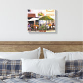 Französisches Country Café Leinwanddruck (Insitu (Schlafzimmer))