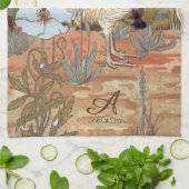 Französisches Country-Farbroster Geschirrtuch (Gefaltet)