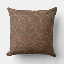 Französisches Country Paisley Throw Kissen