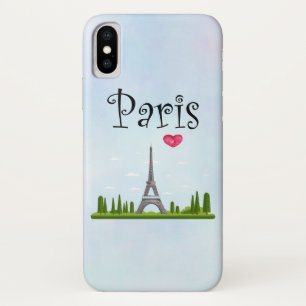Französisches Design - Eiffelturm in Paris Case-Mate iPhone Hülle