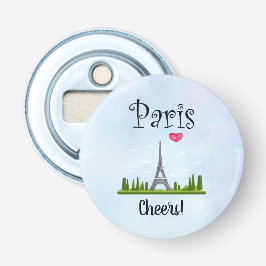 Französisches Design - Eiffelturm in Paris jubeln! Flaschenöffner