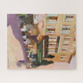 Französisches Dorf-Puzzlespiel Puzzle (Horizontal)