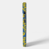 Französisches Empire Damask Muster #10 Case-Mate iPhone Hülle (Rückseite / Links)