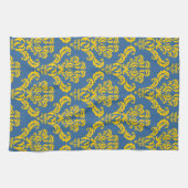 Französisches Empire Damask Muster #10 Handtuch (Horizontal)
