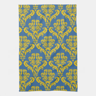 Französisches Empire Damask Muster #10 Handtuch