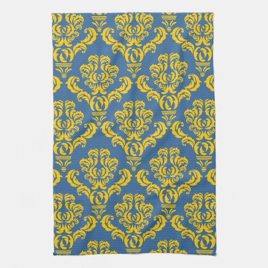 Französisches Empire Damask Muster #10 Handtuch (Vertikal)