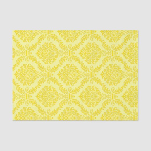 Französisches Empire Damask Muster #11 Seidenpapier (Vorderseite)