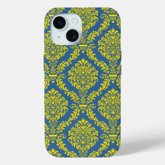 Französisches Empire Damask Muster #12 Case-Mate iPhone Hülle