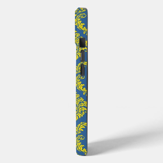 Französisches Empire Damask Muster #12 Case-Mate iPhone Hülle (Rückseite / Links)