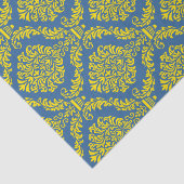 Französisches Empire Damask Muster #12 Seidenpapier (Ausschnitt)