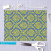 Französisches Empire Damask Muster #12 Seidenpapier (Handwerk)