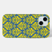 Französisches Empire Damask Muster #1 Case-Mate iPhone Hülle (Rückseite (Horizontal))