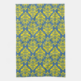 Französisches Empire Damask Muster #1 Geschirrtuch